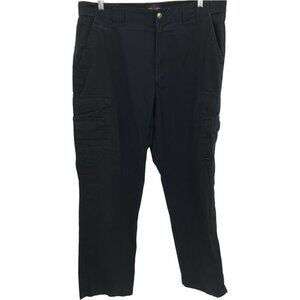 Tru Spec Ripstop Blue Utility Pants Size 38 x 32 Double Knee Pockets Work
